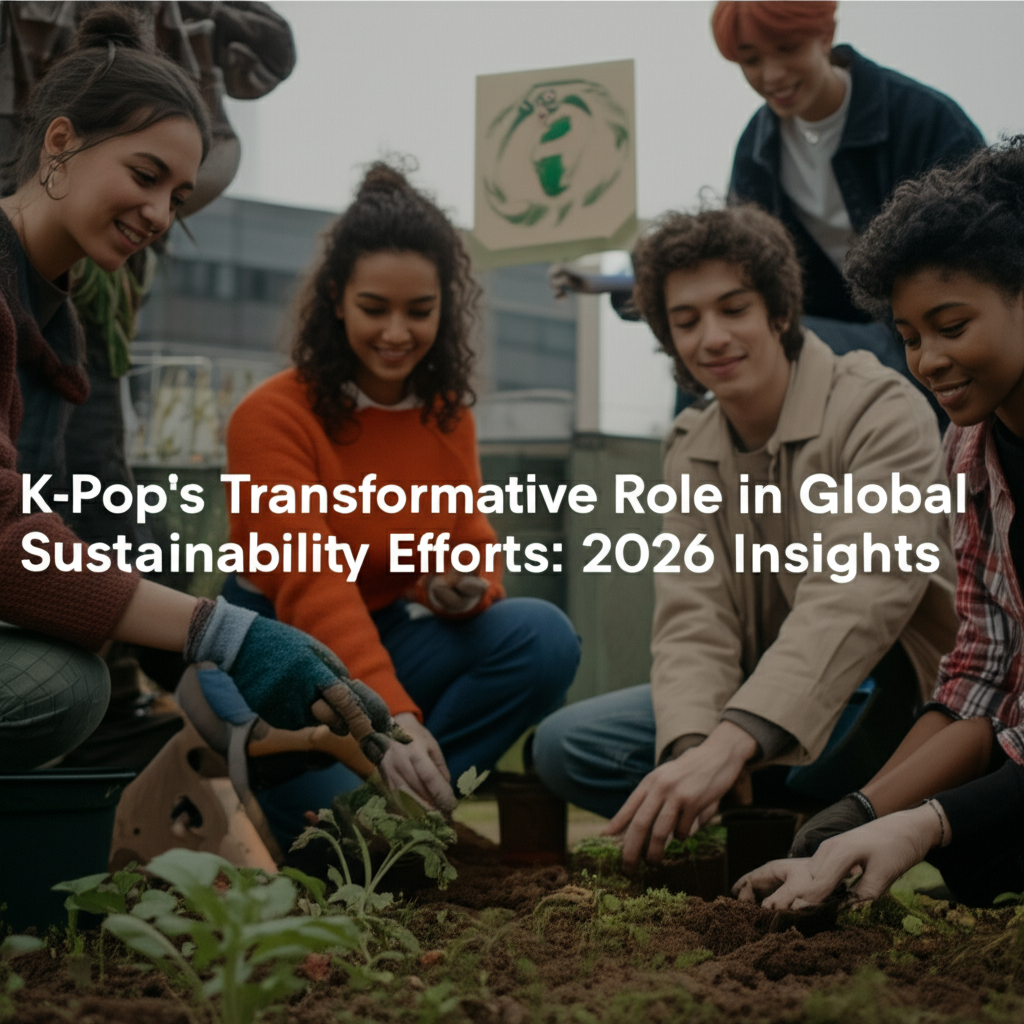 Hero image for article: K-Pop's Transformative Role in Global Sustainability Efforts: 2026 Insights