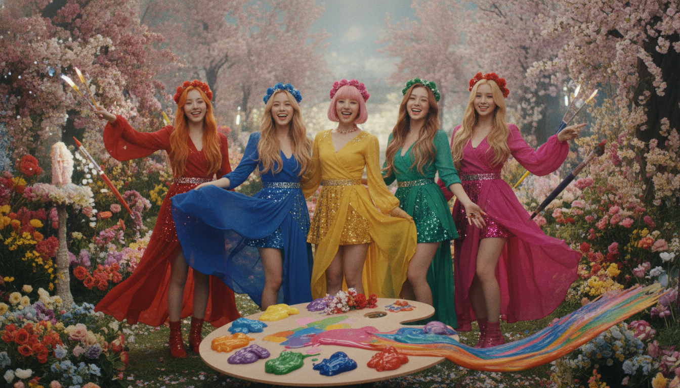 Hero image for: Red Velvet’s Vibrant Comeback: ‘Blooming Palette’ Ushers in a New Era