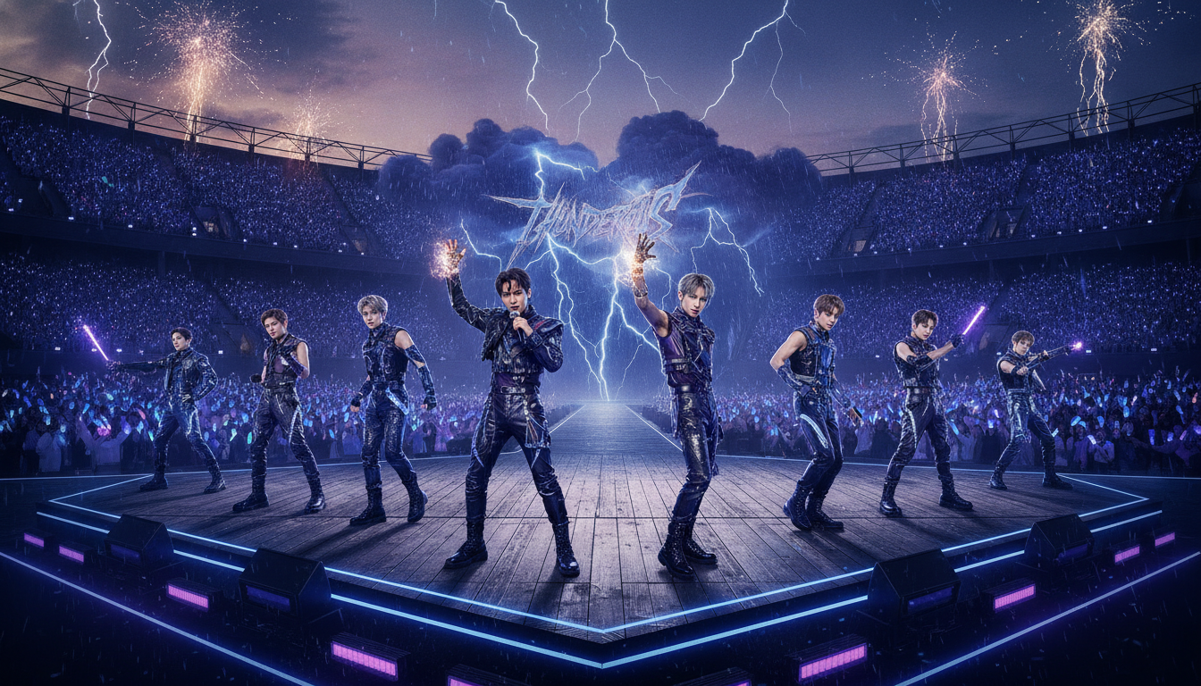 Hero image for: Stray Kids Ignite Summer with ‘Thunderous Nights’: An In-Depth Look at Their 2026 Comeback